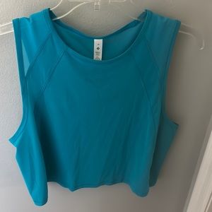 Lululemon nylon mesh tank
